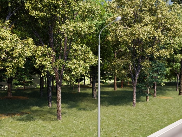 Парк у ТЦ Москва, Тихорецкий бульвар, 1с6
